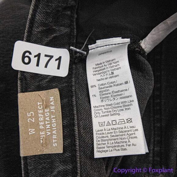 NEW Madewell The Perfect Vintage Straight Jean in lunar wash,‎ 25 - Picture 16 of 16